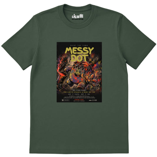 Messy Dot Movie - Moss regular_fit