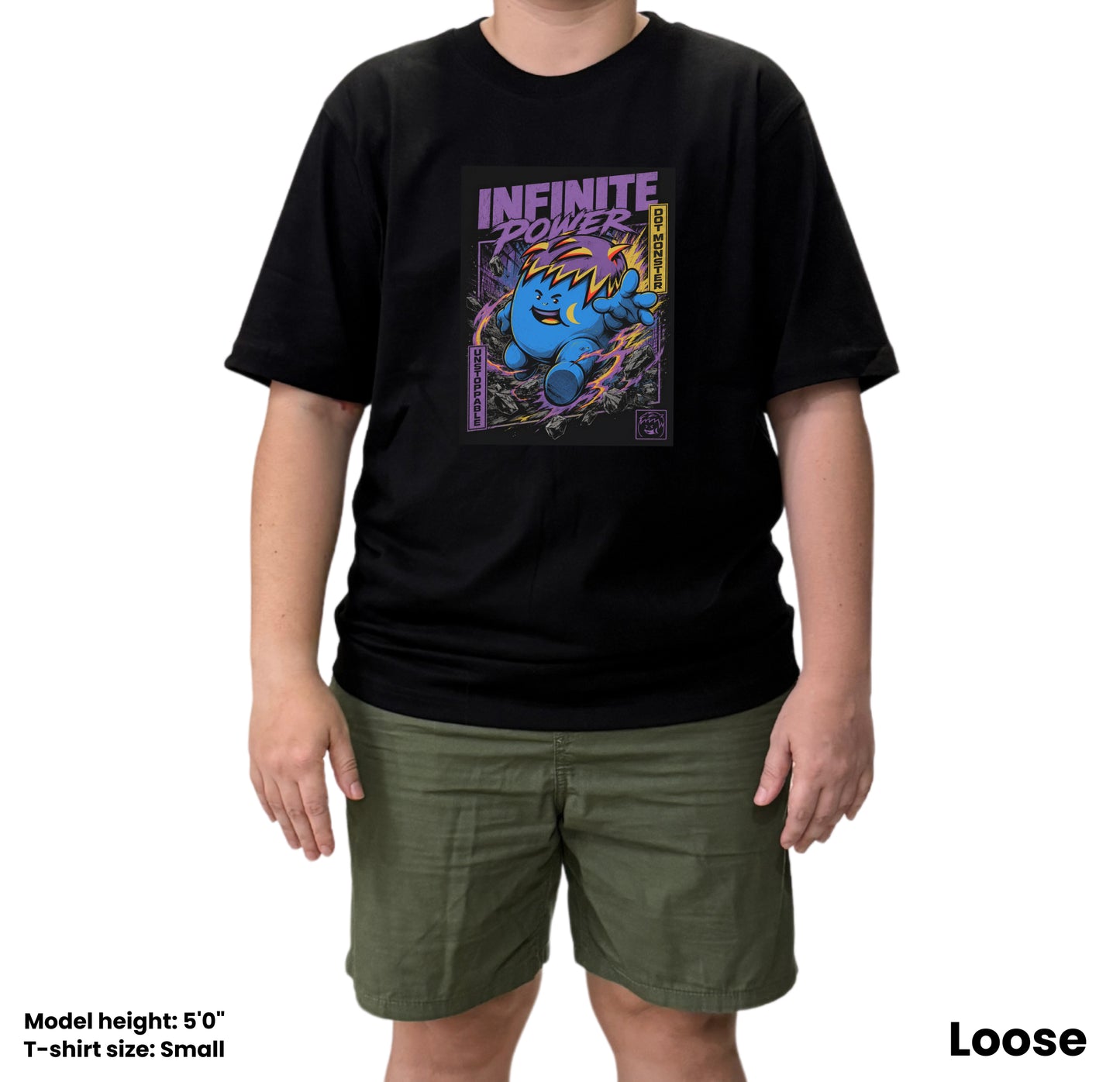 Volt Dot Anime oversized_fit