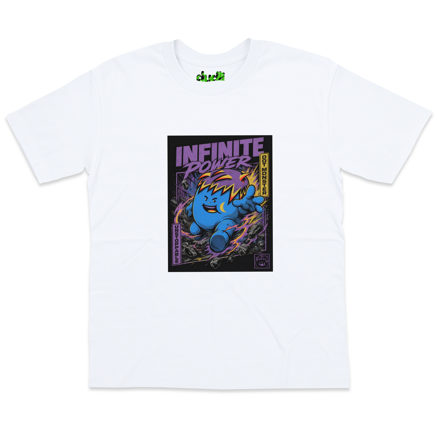 Volt Dot Anime - White oversized_fit