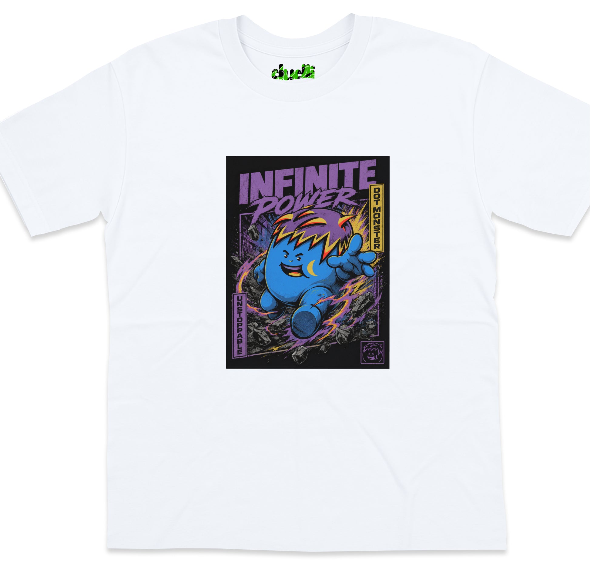 Volt Dot Anime - White oversized_fit