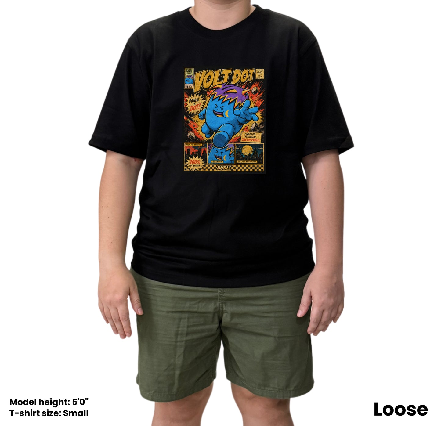 Volt Dot Comics oversized_fit