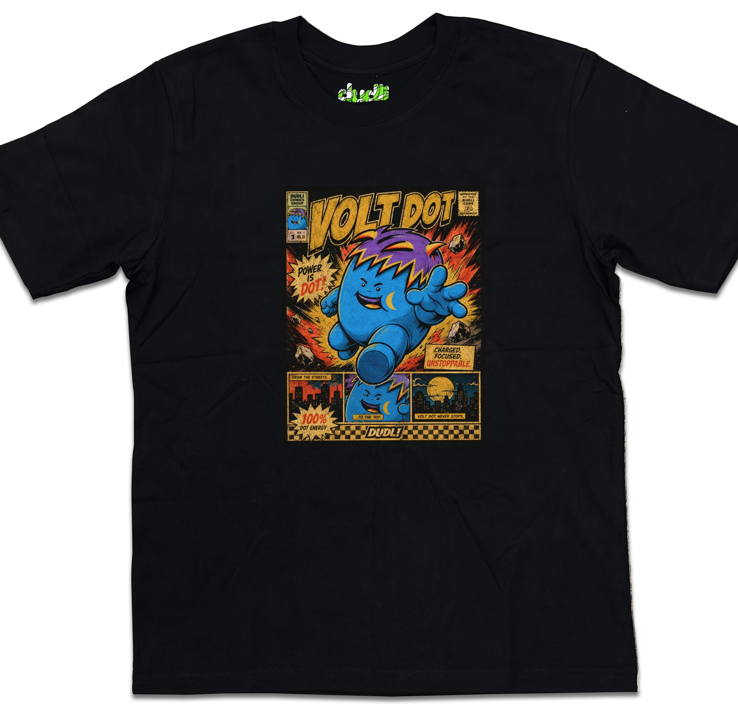 Volt Dot Comics oversized_fit