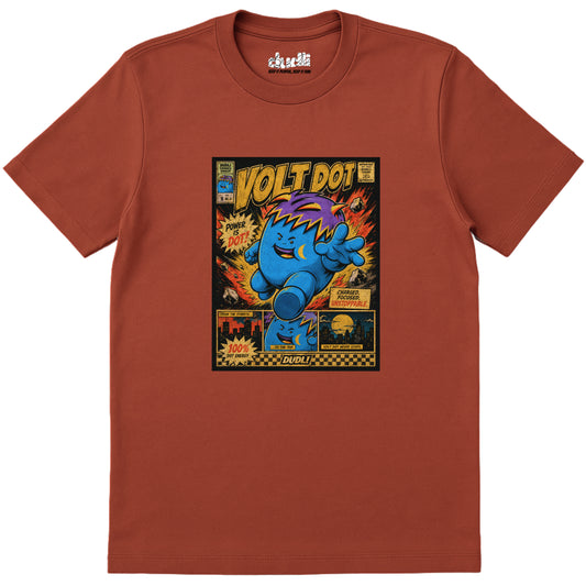 Volt Dot Comics - Brick regular_fit