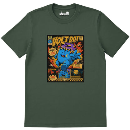 Volt Dot Comics - Moss - regular_fit