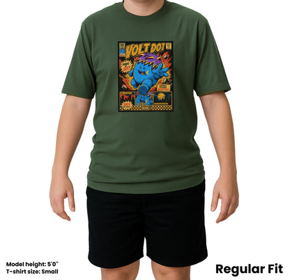 Volt Dot Comics - Moss - regular_fit