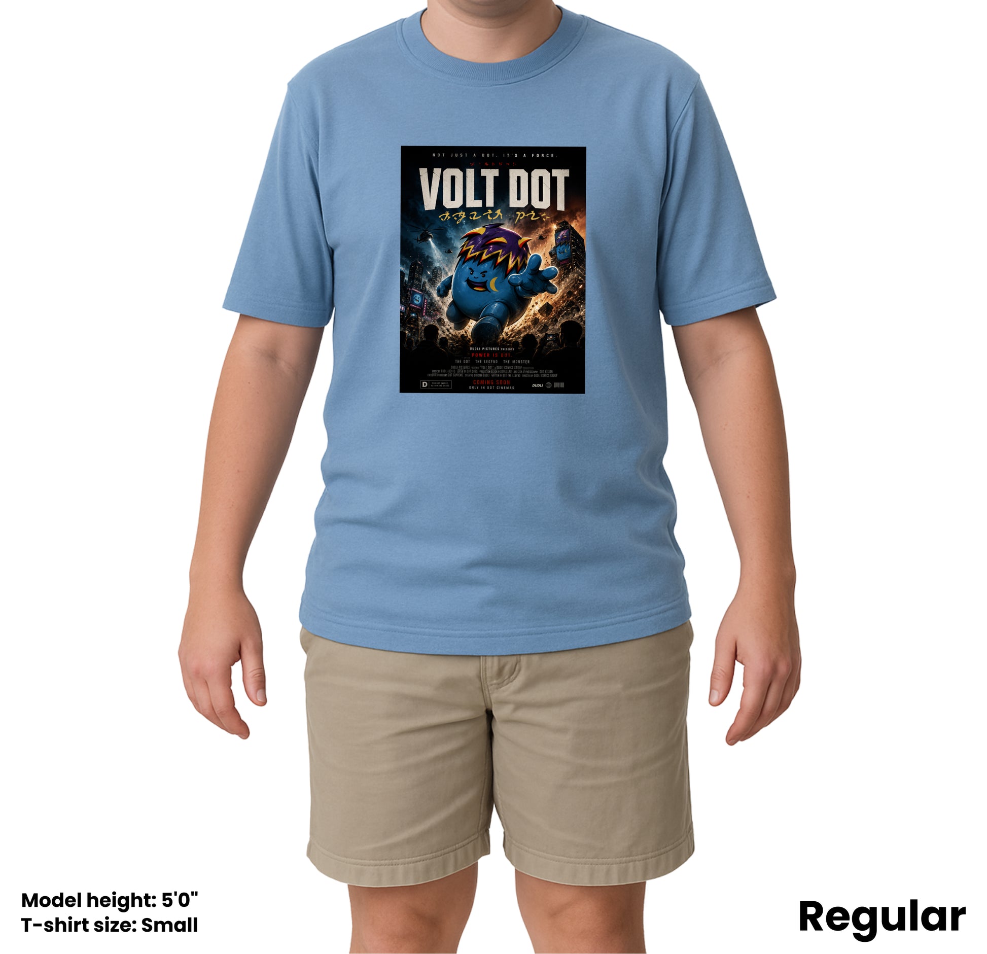 Volt Dot Movie - Sky - regular_fit