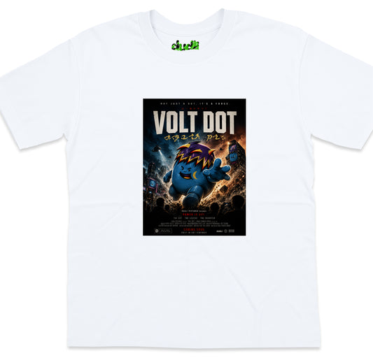 Volt Dot Movie - White oversized_fit
