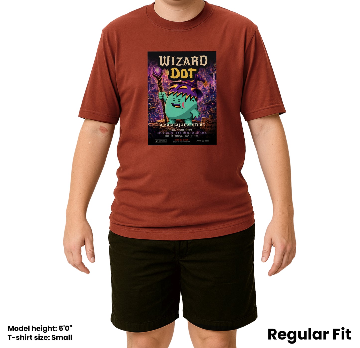 Wizard Dot Movie - Brick regular_fit