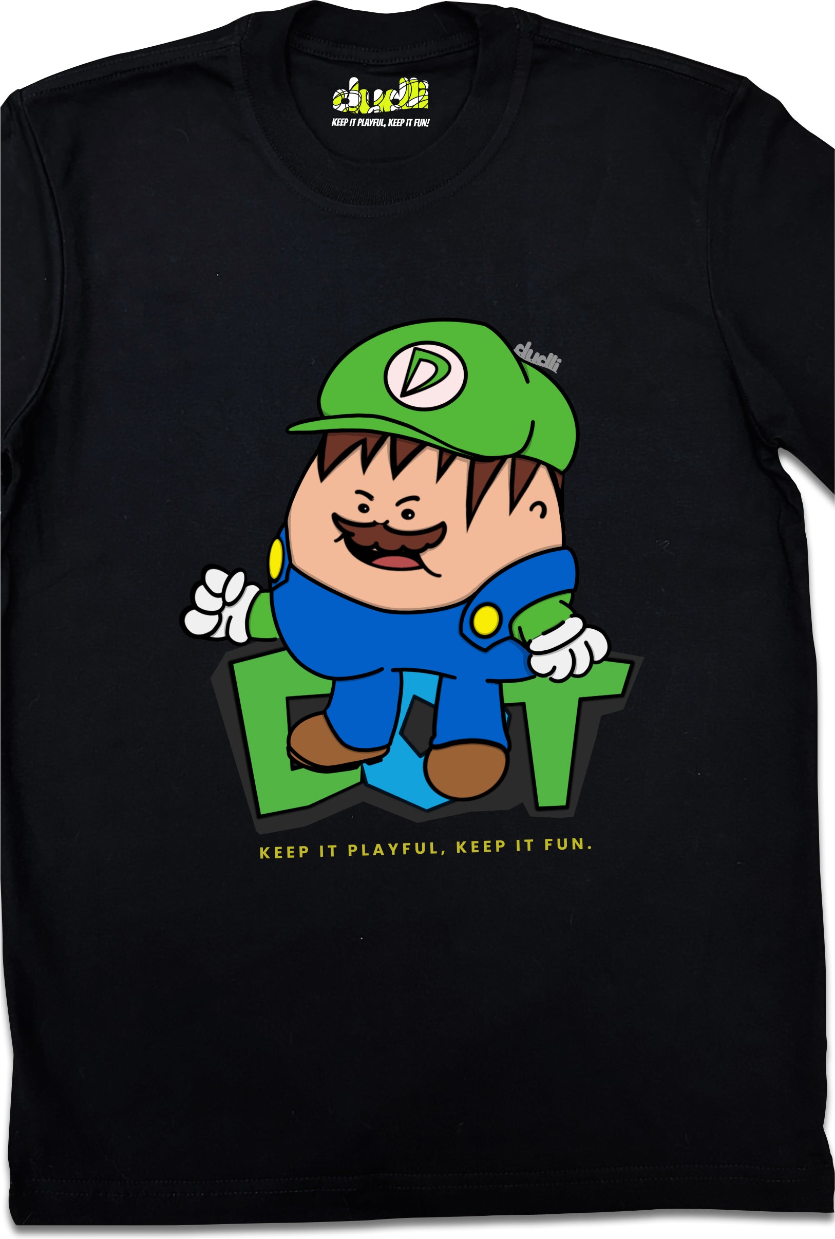 Dudli Playful Graphic Tshirts - Dot Lab Bro Dot - product_card