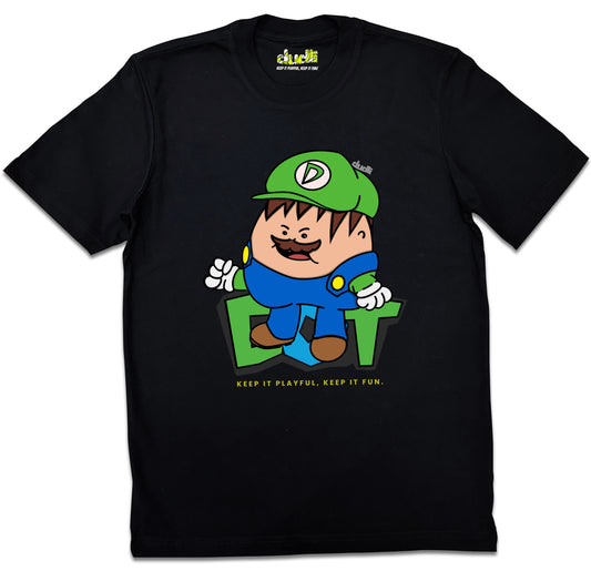 Dudli Playful Graphic Tshirts - Dot Lab Bro Dot - regular_fit