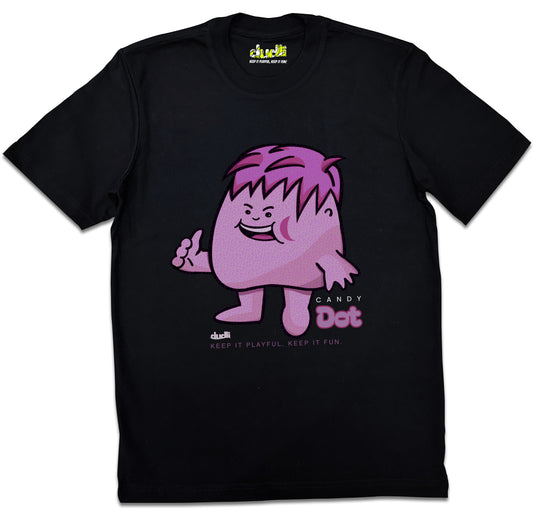 Dudli Playful Graphic Tshirts - Candy Dot - Dot Lab - regular_fit