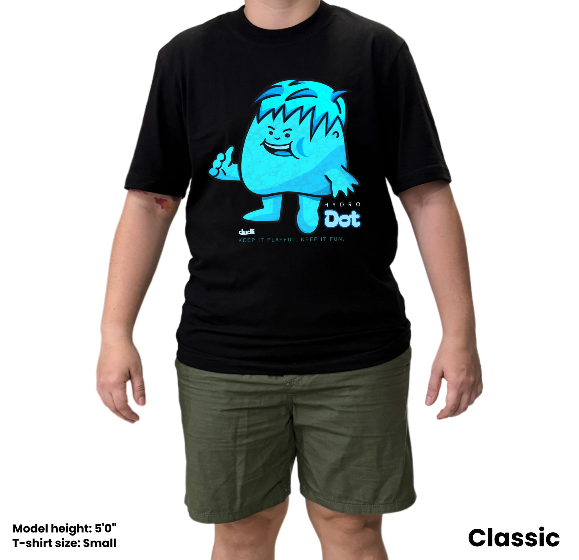 Dudli Playful Graphic Tshirts - Hydro Dot - Dot Lab - regular_fit