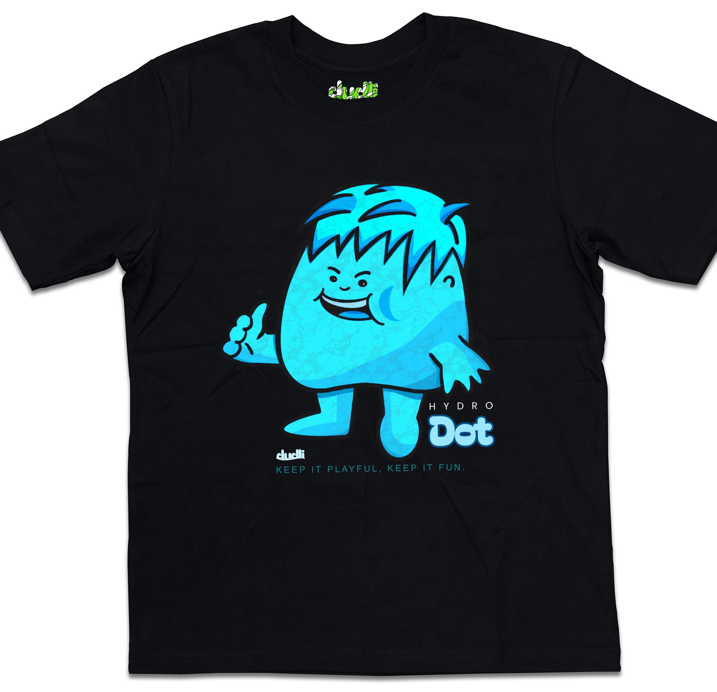 Dudli Playful Graphic Tshirts - Hydro Dot - Dot Lab - oversized_fit