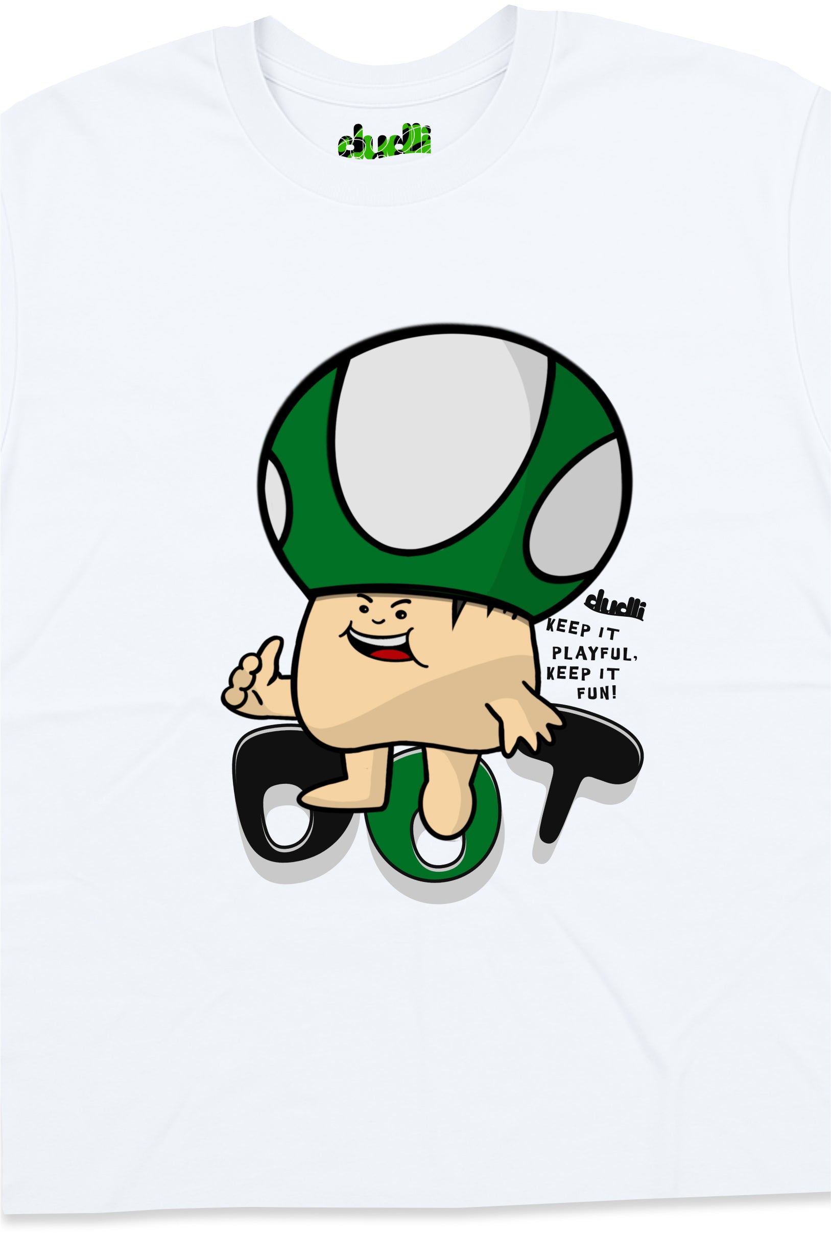 Dudli Playful Graphic T-shirts | Mush Dot - GO! (Dot Lab) - product_card