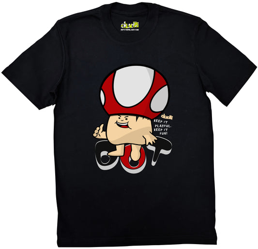 Dudli Playful Graphic Tshirts - Dot Lab Mush Dot - regular_fit