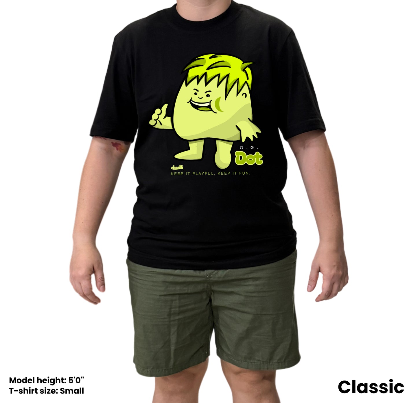 Dudli Playful Graphic Tshirts - OG Dot - Dot Lab - regular_fit