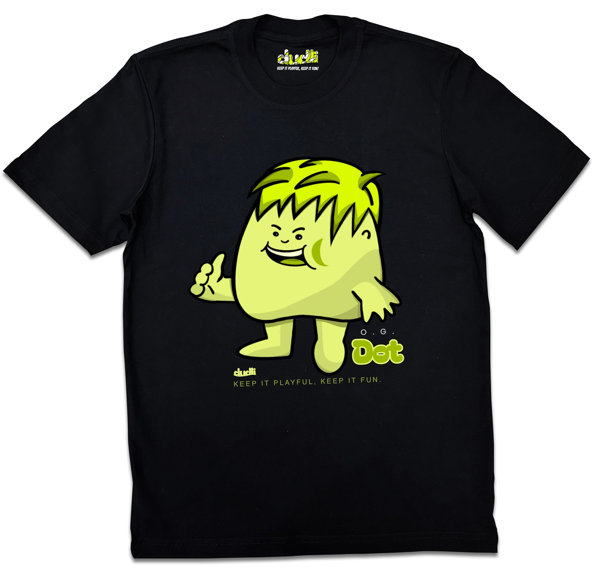 Dudli Playful Graphic Tshirts - OG Dot - Dot Lab - regular_fit