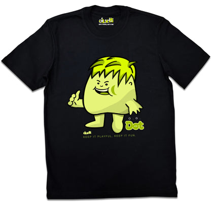 Dudli Playful Graphic Tshirts - OG Dot - Dot Lab - regular_fit