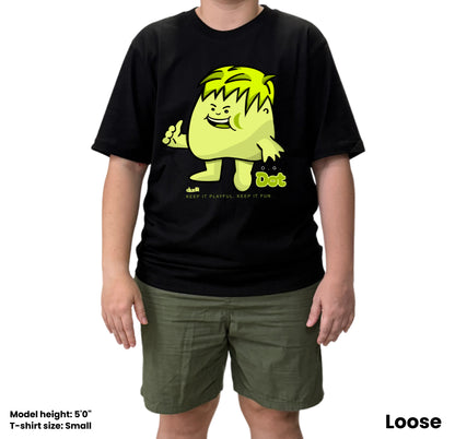 Dudli Playful Graphic Tshirts - OG Dot - Dot Lab - oversized_fit