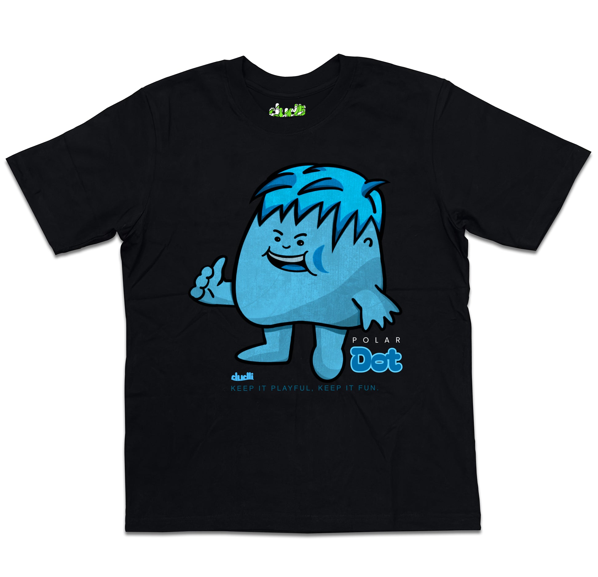 Dudli Playful Graphic Tshirts - Polar Dot - Dot Lab - oversized_fit