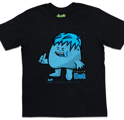 Dudli Playful Graphic Tshirts - Polar Dot - Dot Lab - oversized_fit