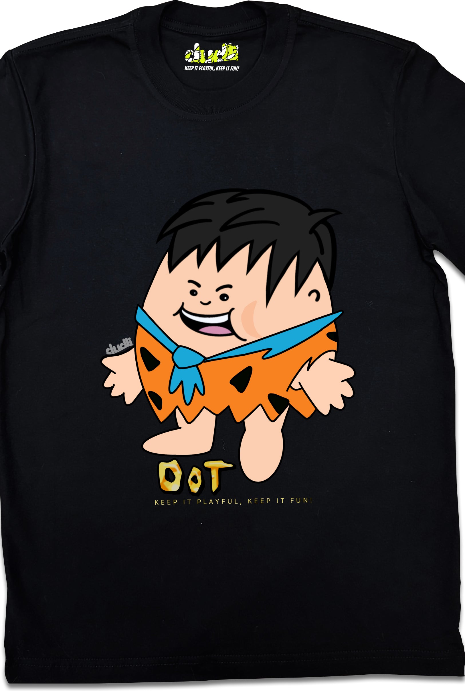 Dudli Playful Graphic Tshirts - Stone Age Dot - Dot Lab - product_card
