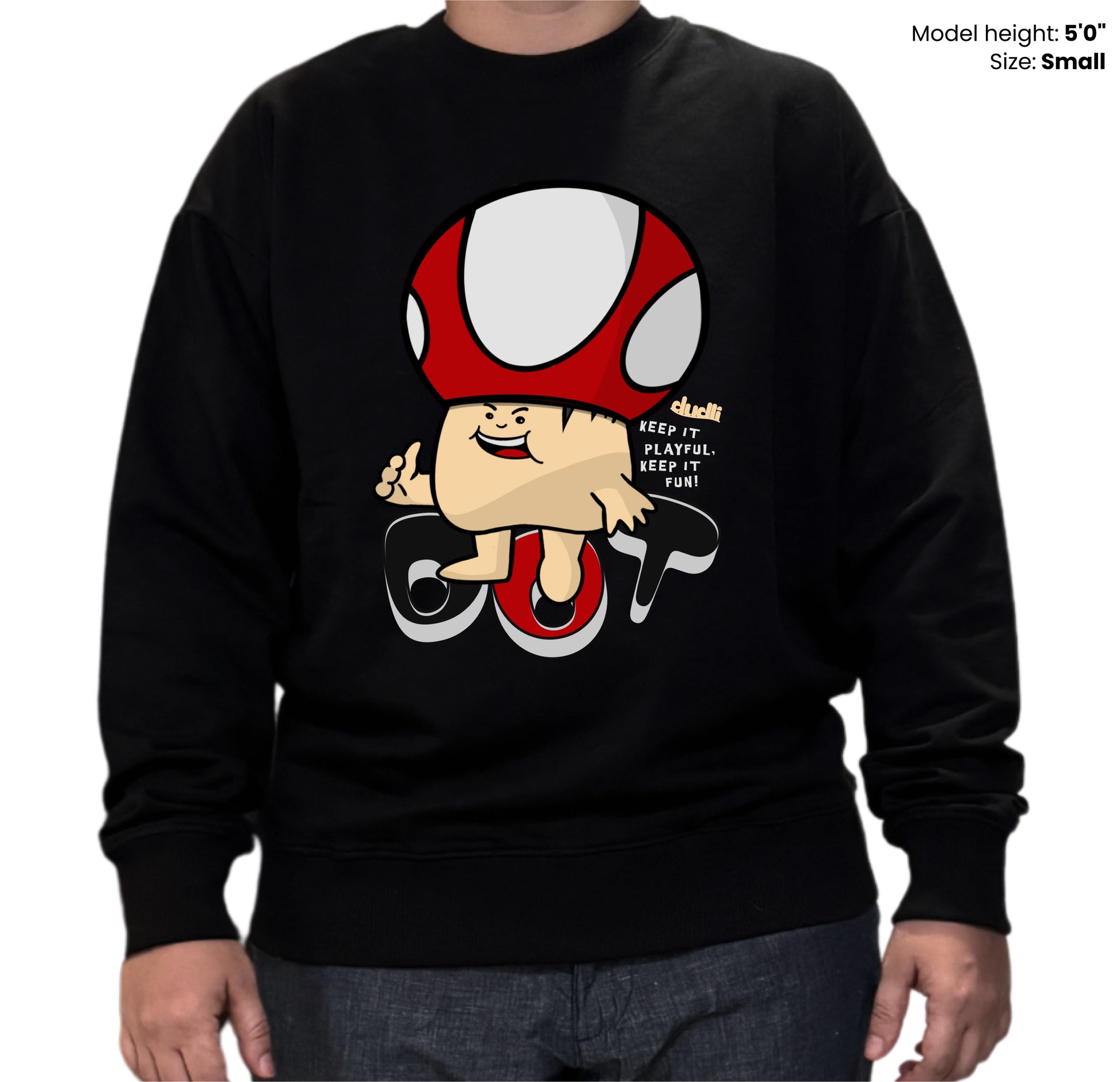 Dudli Graphic Sweatshirt Mush Dot (Dot Lab)