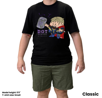 Dudli Playful Graphic Tshirts - Worthy Dot - Dot Lab - regular_fit
