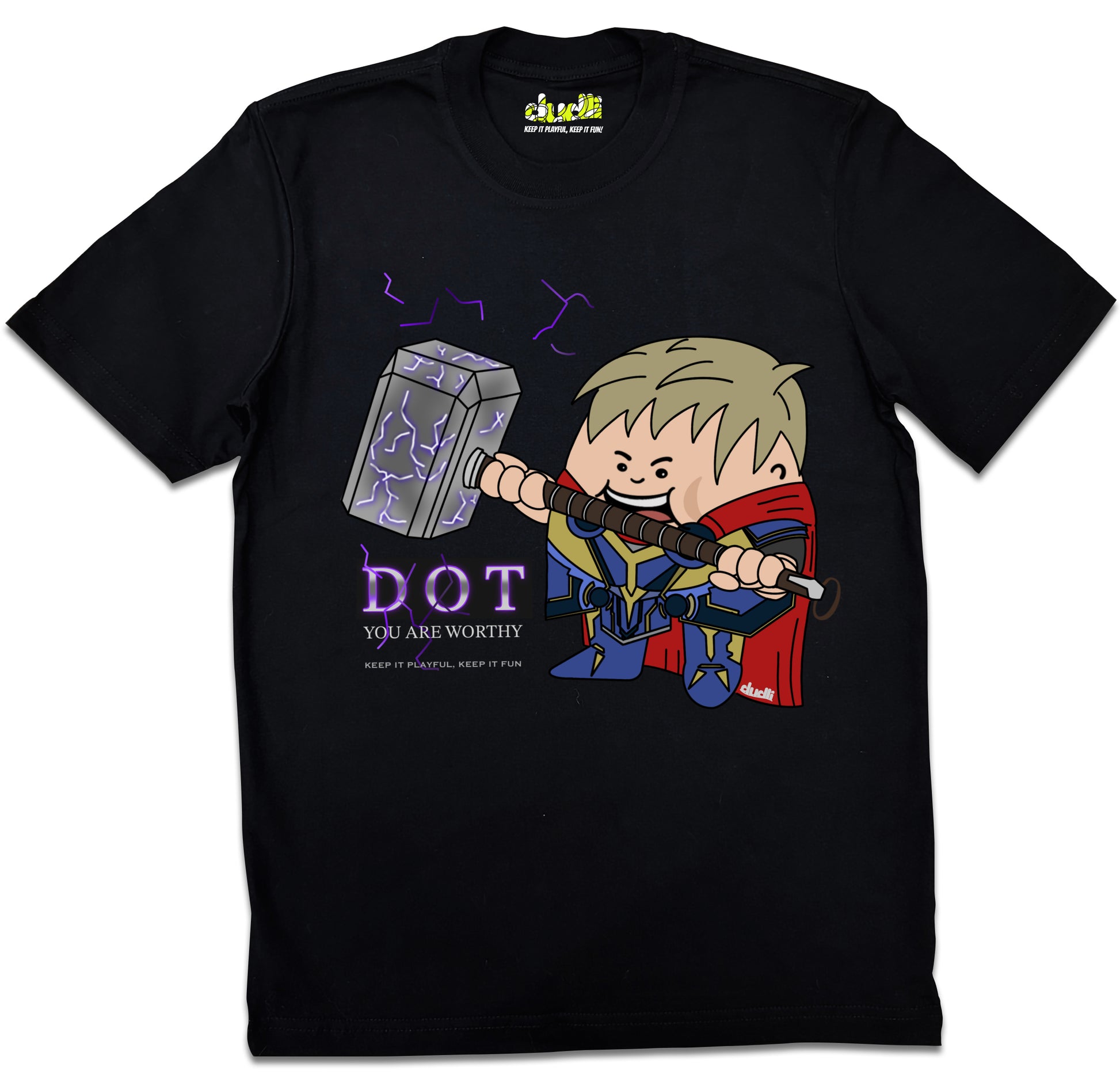 Dudli Playful Graphic Tshirts - Worthy Dot - Dot Lab - regular_fit