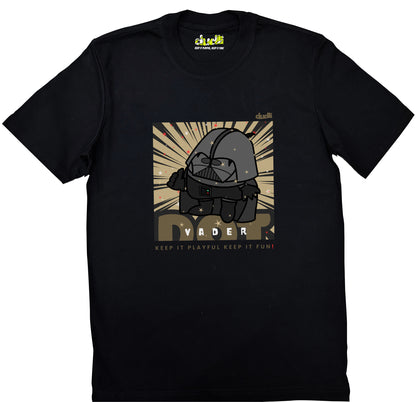 Dudli Graphic Tees Dot Vader - Black regular_fit