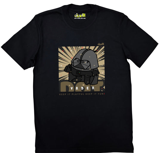 Dudli Graphic Tees Dot Vader - Black regular_fit