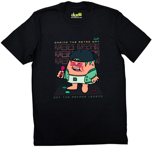 Dudli Playful Graphic Tshirts - Arcade Legend - Retro Pop - regular_fit