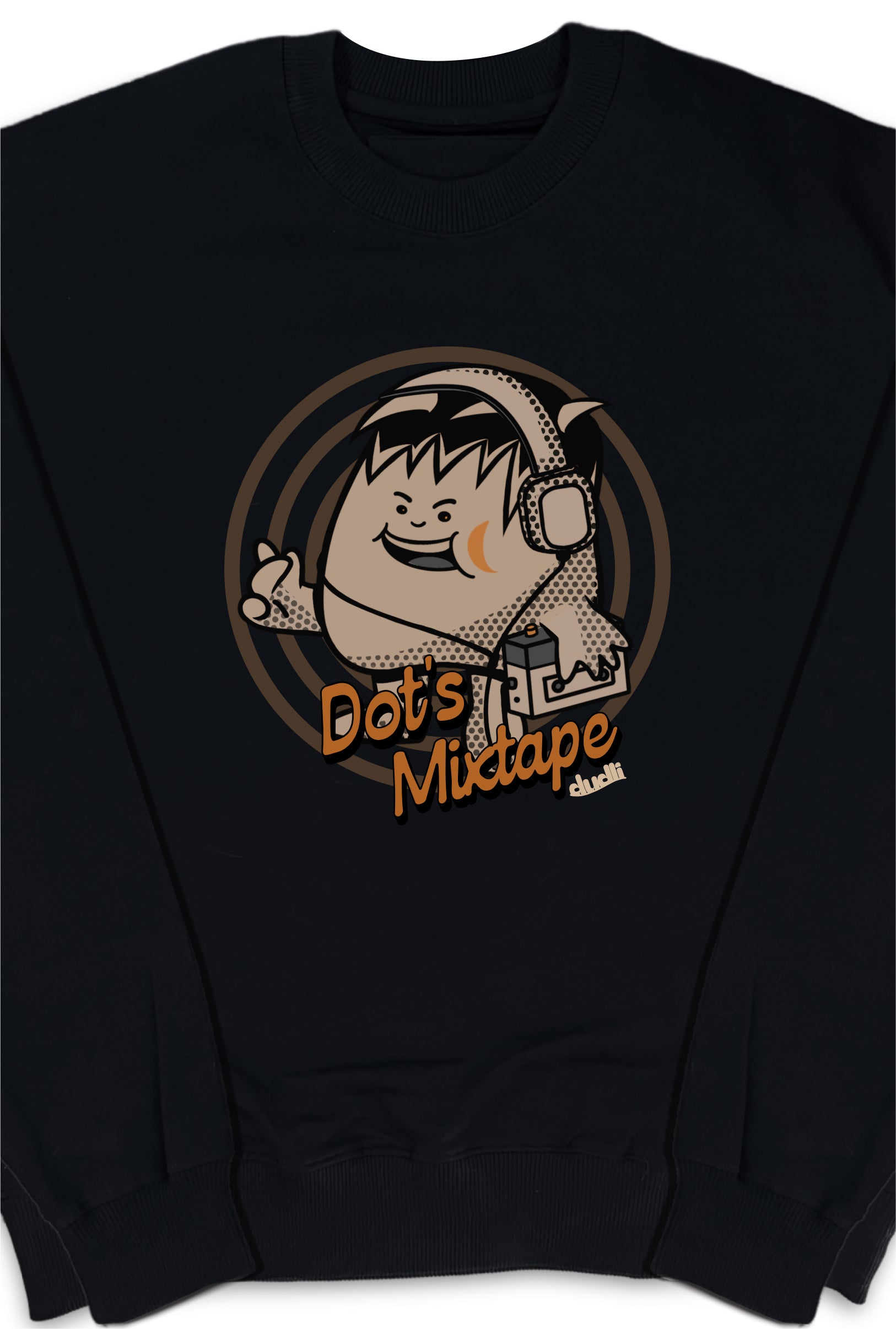 Dudli Graphic Sweatshirt - Dot's Mixtape - Burnt Stereo - product_card
