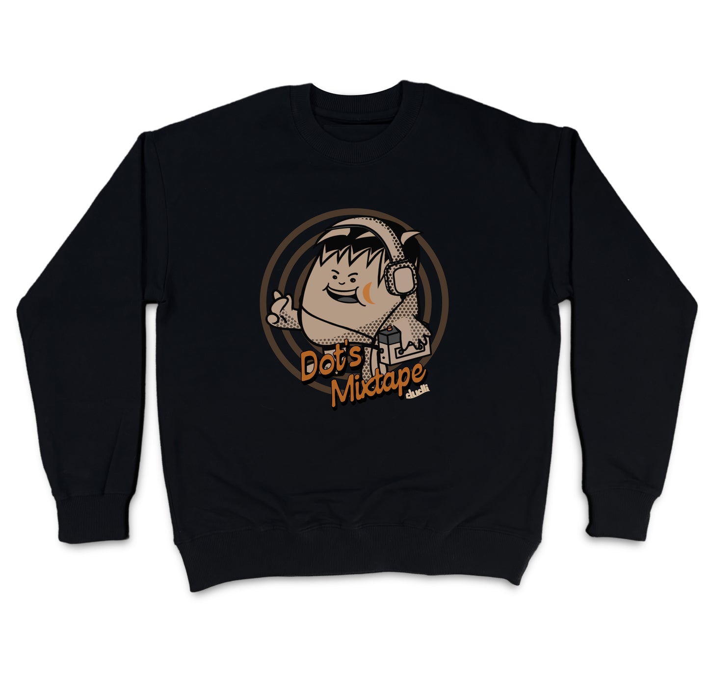 Dudli Graphic Sweatshirt - Dot's Mixtape - Burnt Stereo