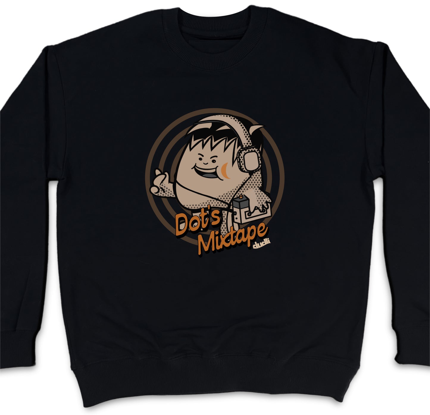 Dudli Graphic Sweatshirt - Dot's Mixtape - Burnt Stereo