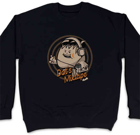 Dudli Graphic Sweatshirt - Dot's Mixtape - Burnt Stereo