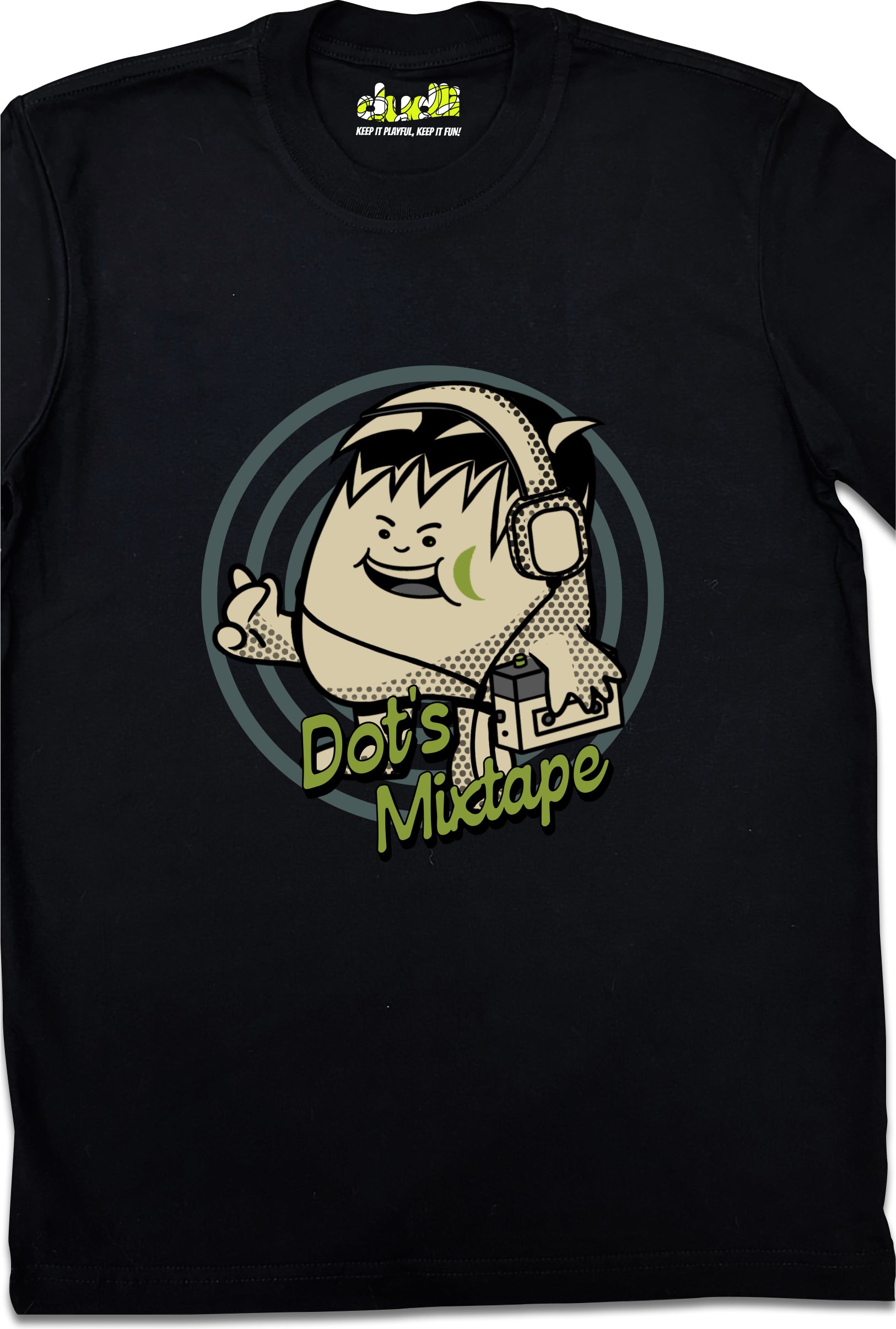Dudli Playful Graphic Tshirts - Dot's Mixtape - product_card