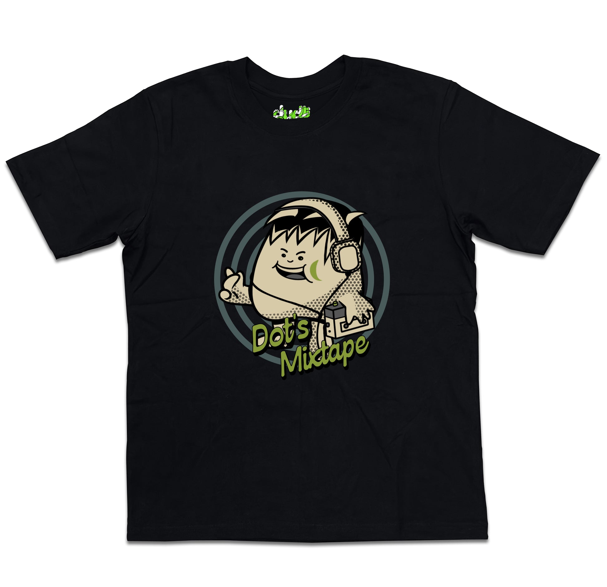 Dudli Playful Graphic Tshirts - Dot's Mixtape - oversized_fit