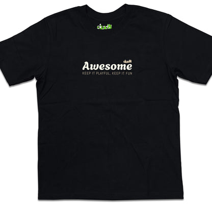Dudli Playful Graphic Tshirts - Drifti - Awesome - oversized_fit