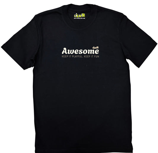 Dudli Playful Graphic Tshirts - Drifti - Awesome - regular_fit