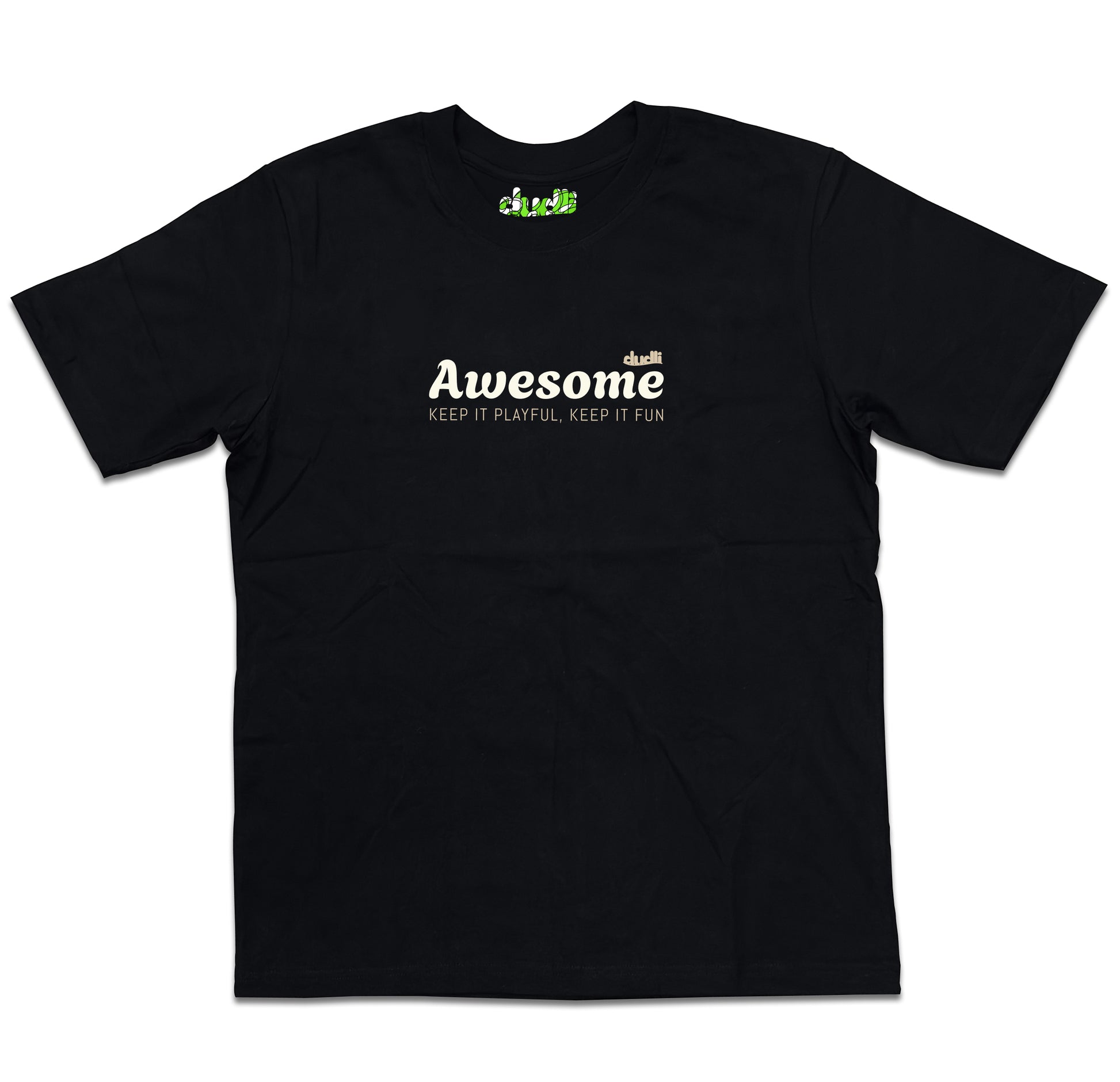 Dudli Playful Graphic Tshirts - Drifti - Awesome - oversized_fit
