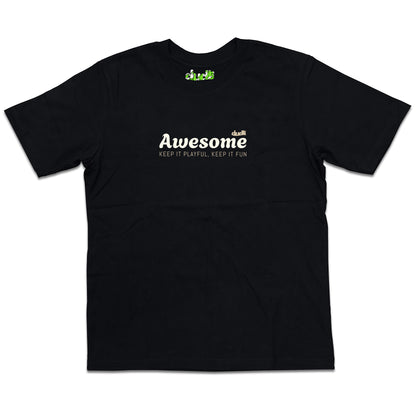 Dudli Playful Graphic Tshirts - Drifti - Awesome - oversized_fit