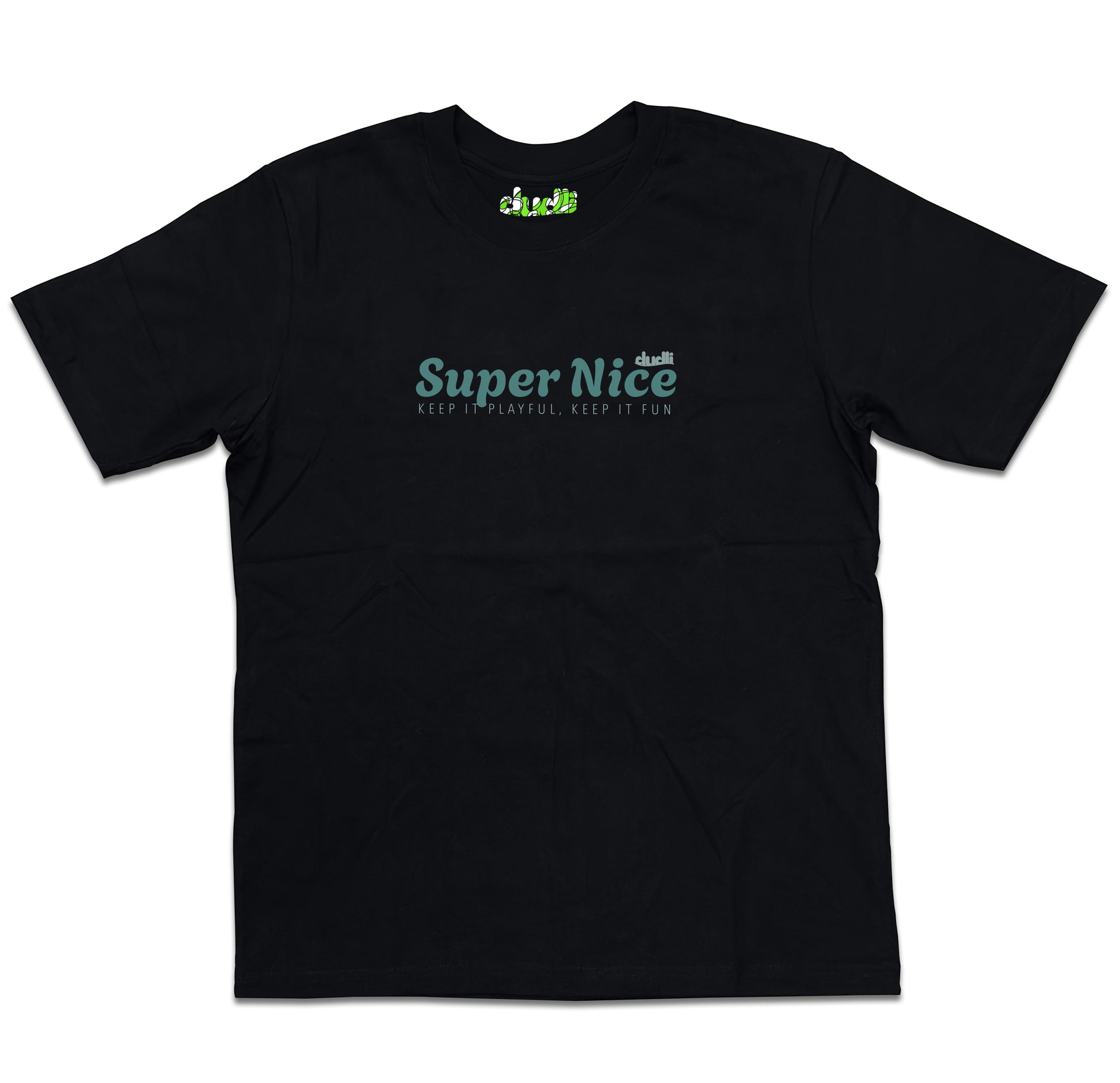 Dudli Playful Graphic Tshirts - Drifti - Super Nice - oversized_fit