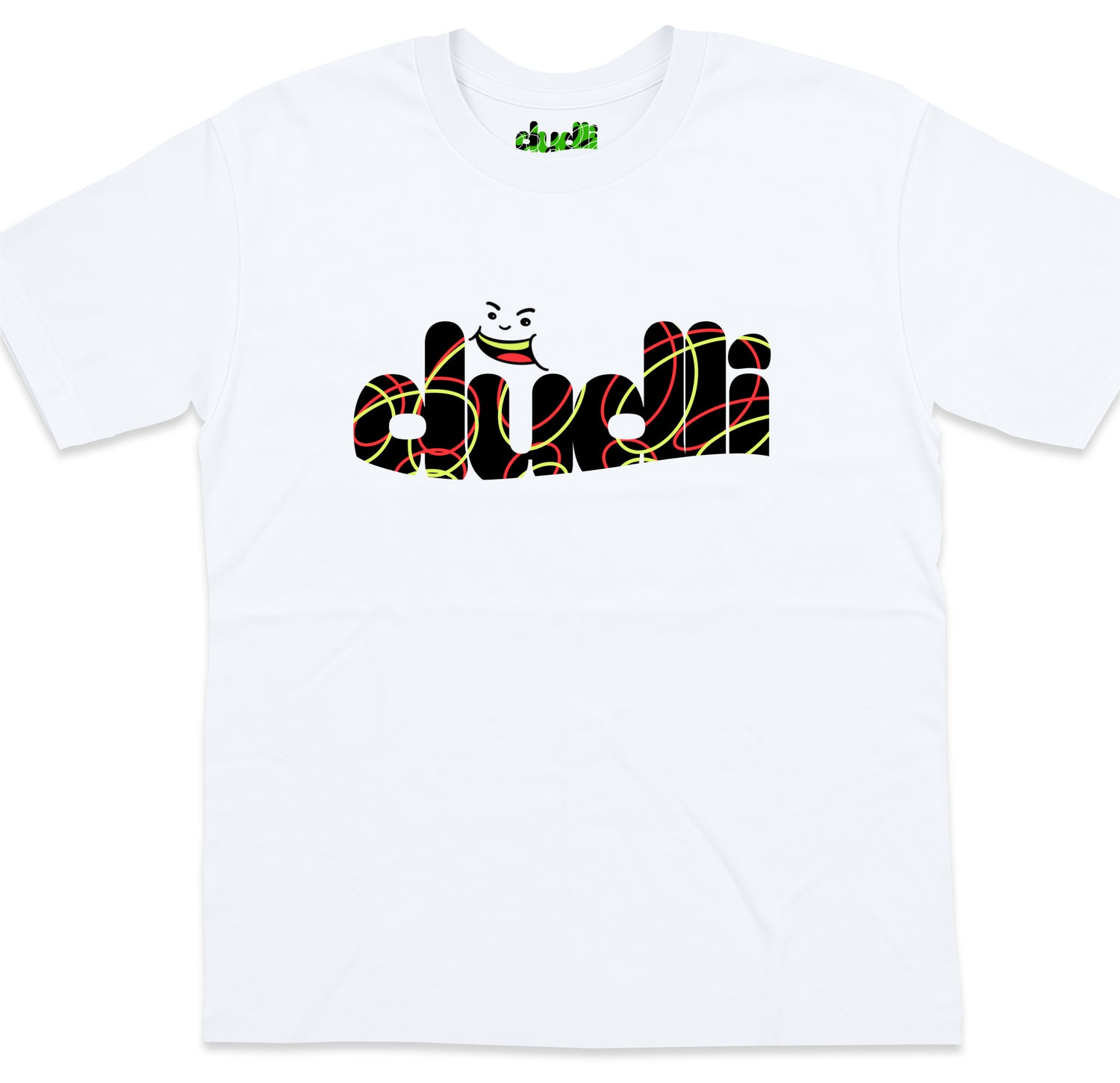 Dudli Graphic Tees - DUDLI Curly - Fire Dance - oversized_fit