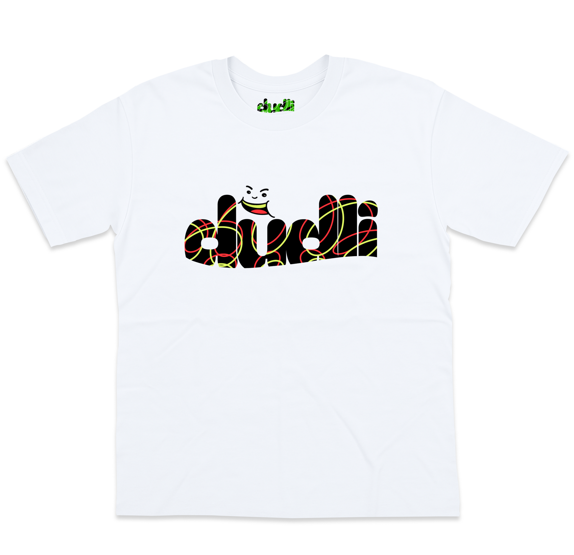 Dudli Graphic Tees - DUDLI Curly - Fire Dance - oversized_fit