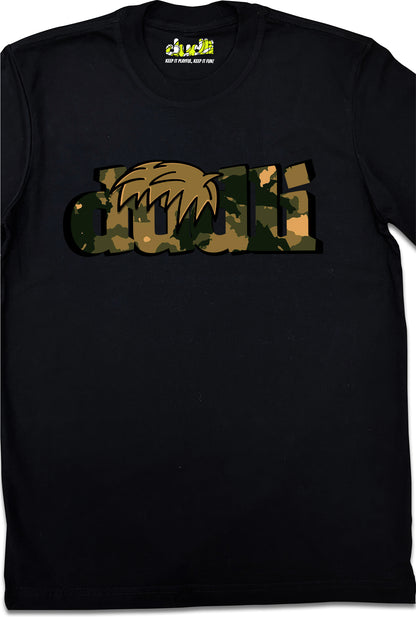 Dudli Playful Graphic Tshirts - Dudlify - DUDLI Camo - Mud - product_card