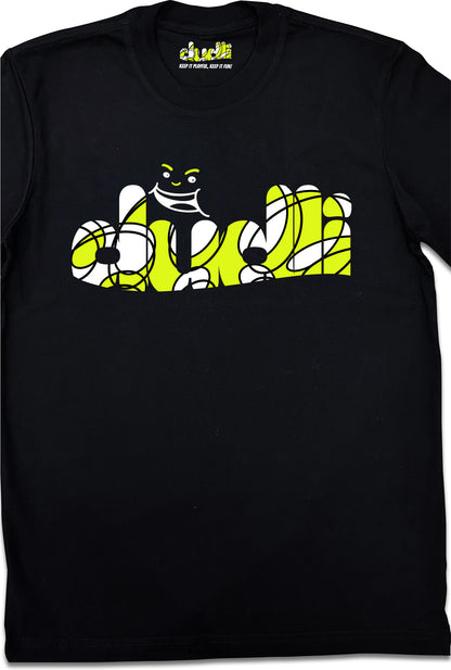 Dudli Playful Graphic Tshirts - Dudlify - DUDLI Curly - Lemon - product_card