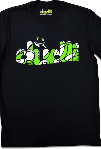 Dudli Playful Graphic Tshirts - Dudlify - DUDLI Curly - Lime - product_card