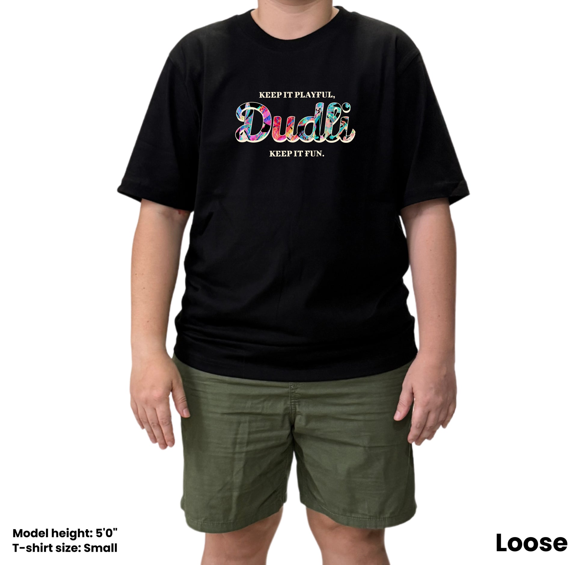 Dudli Graphic Tshirts - Dudlify - Neon Dance - oversized_fit