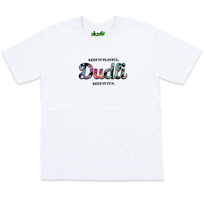 Dudli Graphic Tshirts - Where's Dot - Calm - oversized_fit